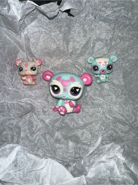Littlest Pet Shop Series 6 Mommy & Baby Surprise Set #493, #494, & #495